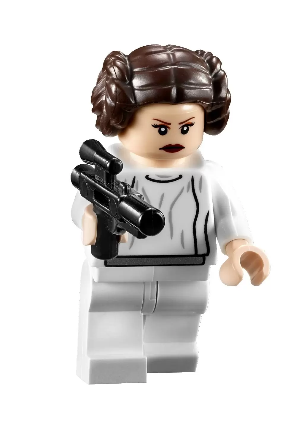Lego Star Wars Minifigures-Endor princesse leia cheveux longs 
