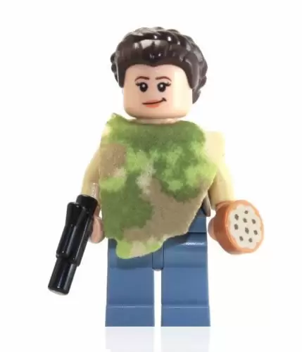 LEGO Star Wars Minifigs - Princess Leia (Camouflage Cape)