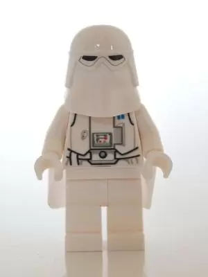 Minifigurines LEGO Star Wars - Snowtrooper, Light Bluish Gray Hips, Light Bluish Gray Hands, White Kama