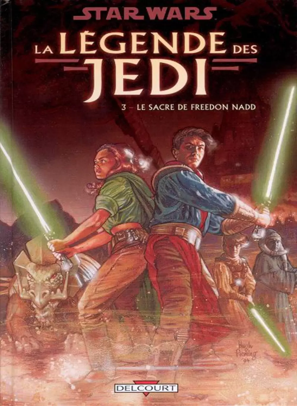 Star Wars - Delcourt - La Légende des Jedi 3 : Le Sacre de Freedon Nadd