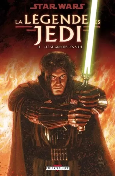 Star Wars - Delcourt - La Légende des Jedi 4 : Les Seigneurs des Sith