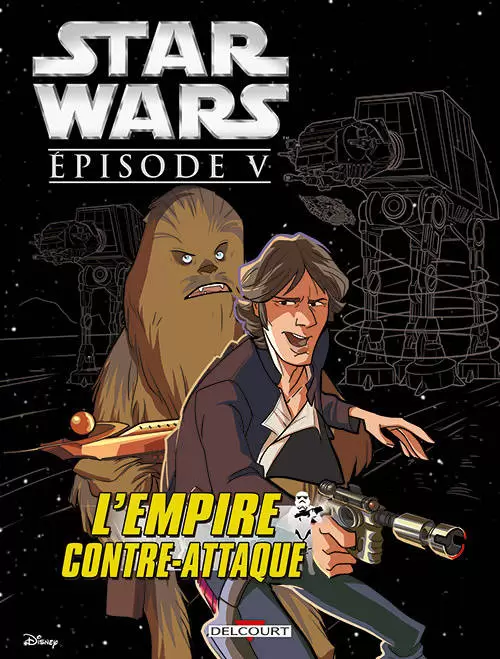 Star Wars - Delcourt - Star Wars Épisode V : L\'Empire contre-attaque (Jeunesse)