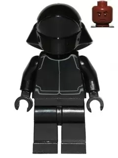 LEGO Star Wars Minifigs - First Order Crew Member (Reddish Brown Head)