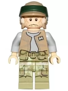 LEGO Star Wars Minifigs - Endor Rebel Trooper 2 (Olive Green)