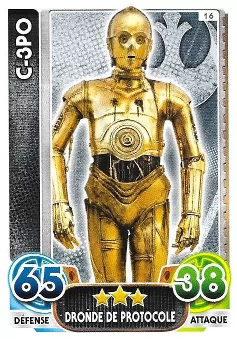 Force Attax : Le réveil de la Force - C-3PO