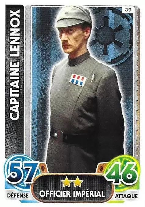 Force Attax : Le réveil de la Force - Capitaine Lennox