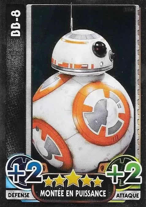 Force Attax : Le réveil de la Force - Carte brillante : BB-8