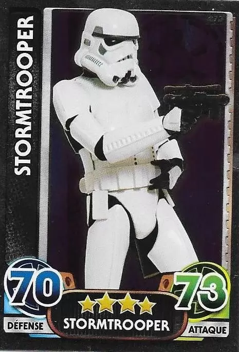 Force Attax : Le réveil de la Force - Carte brillante : Stormtrooper