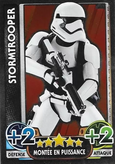 Force Attax : Le réveil de la Force - Carte brillante : Stormtrooper