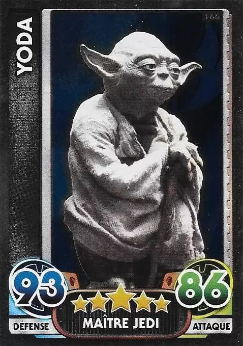 Force Attax : Le réveil de la Force - Carte brillante : Yoda