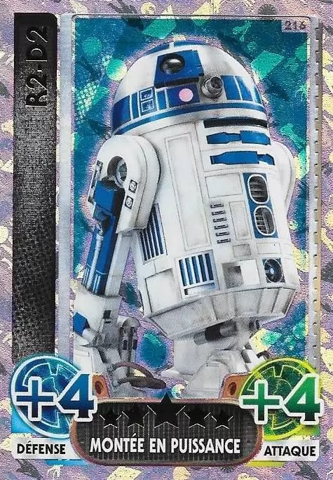 Force Attax : Le réveil de la Force - Carte Holographique SW : R2-D2