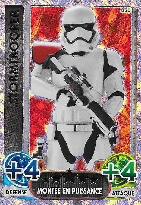 Force Attax : Le réveil de la Force - Carte Holographique SW : Stormtrooper