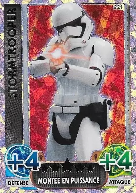 Force Attax : Le réveil de la Force - Carte Holographique SW : Stormtrooper