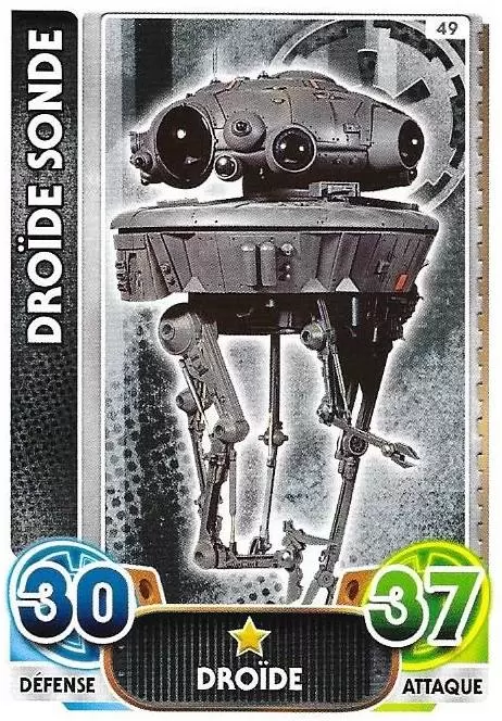 Force Attax : Le réveil de la Force - Droïde Sonde