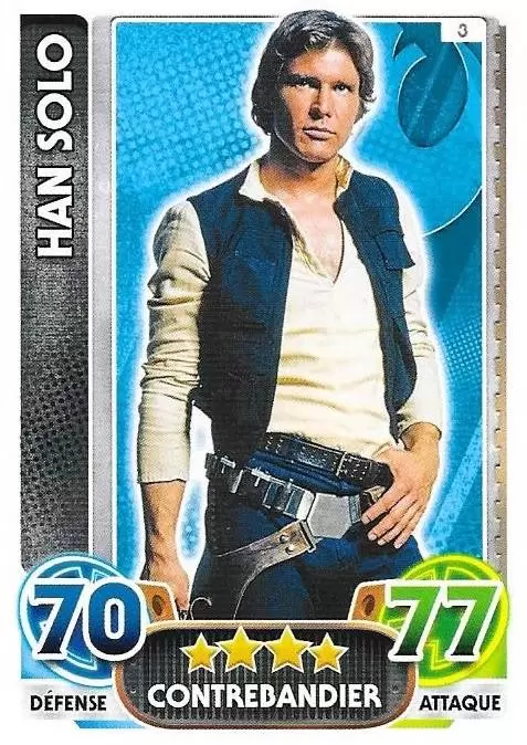 Force Attax : Le réveil de la Force - Han Solo