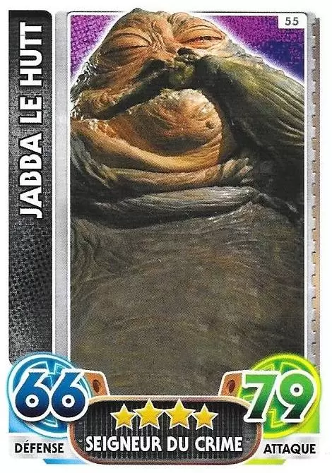 Force Attax : Le réveil de la Force - Jabba le Hutt