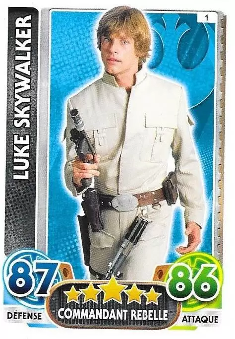 Force Attax : Le réveil de la Force - Luke Skywalker