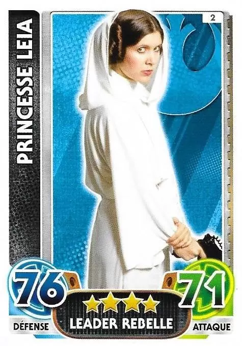 Force Attax : Le réveil de la Force - Princesse Leia