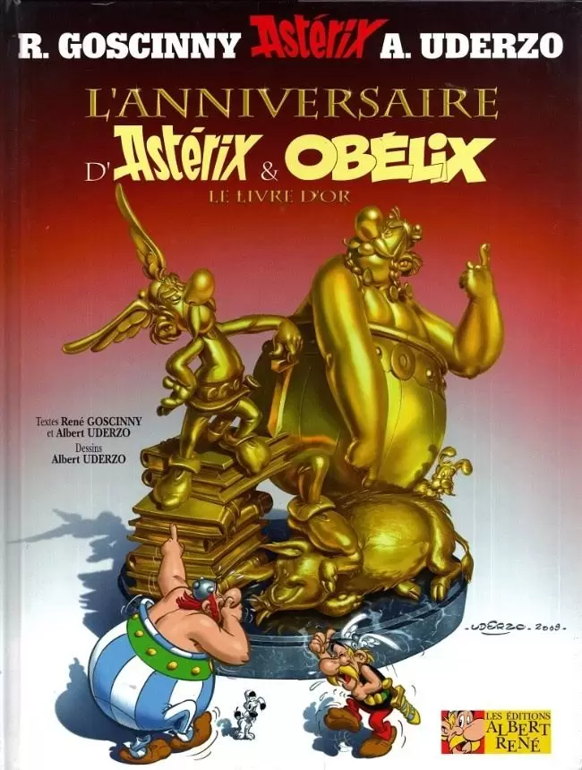 Astérix - L\'Anniversaire d\'Astérix & Obélix - Le livre d\'Or