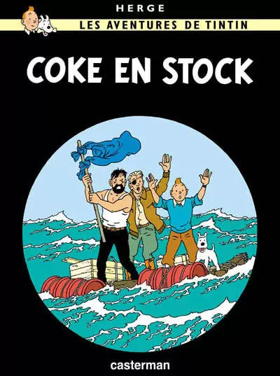 Les aventures de Tintin - Coke en stock