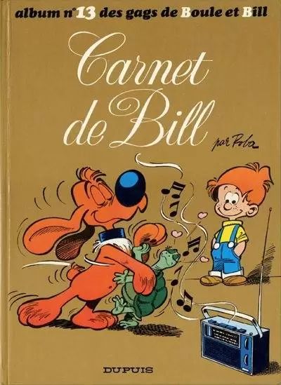 Boule et Bill - Carnet de Bill