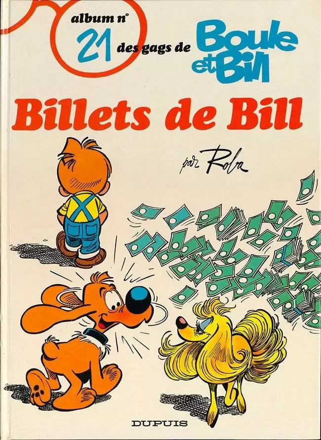 Boule et Bill - Billets de Bill