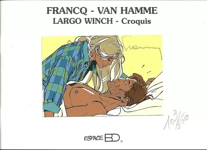 Largo Winch - Croquis
