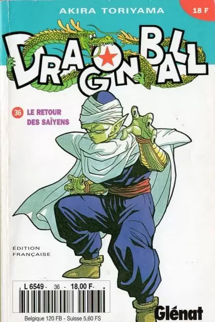 Dragon Ball - Kiosque Blanc - 36. Le retour des Saïyens