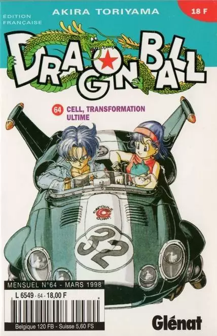 Dragon Ball - Kiosque Blanc - 64. Cell, transformation ultime
