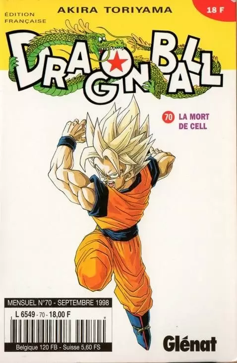Dragon Ball - Kiosque Blanc - 70. La mort de Cell