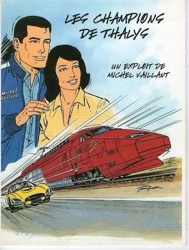 Michel Vaillant - Les champions de Thalys