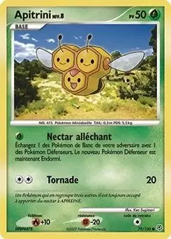 Pokémon Série Diamant et Perle - Apitrini