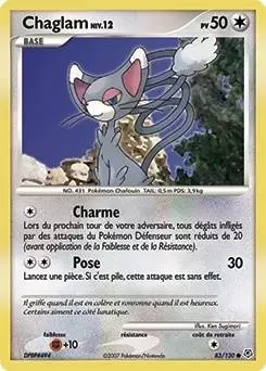 Pokémon Série Diamant et Perle - Chaglam