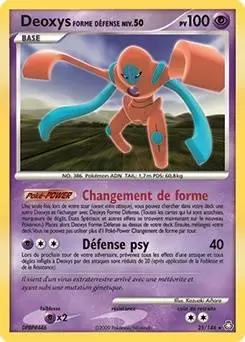 Eveil des Légendes - Deoxys Forme Défense