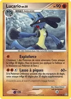 Eveil des Légendes - Lucario