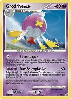 Pokémon Série Diamant et Perle - Grodrive