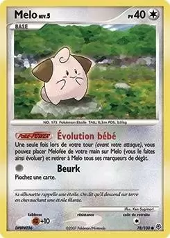 Pokémon Série Diamant et Perle - Melo