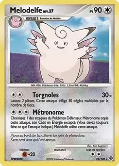 Pokémon Série Diamant et Perle - Melodelfe