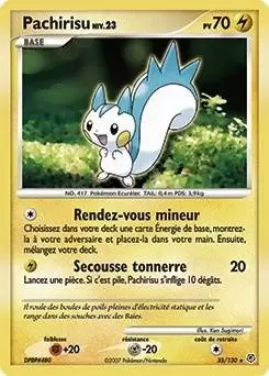 Pokémon Série Diamant et Perle - Pachirisu