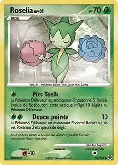 Pokémon Série Diamant et Perle - Roselia