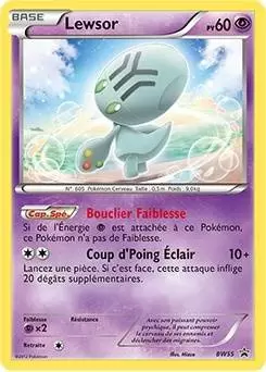 Cartes Promo Black Star Noir et Blanc - Lewsor