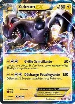 Cartes Promo Black Star Noir et Blanc - Zekrom EX