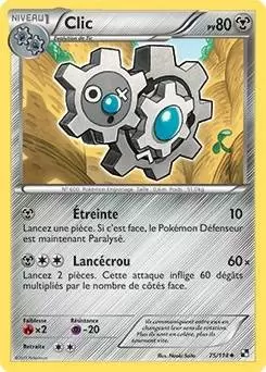 Pokémon Série Noir et Blanc - Clic