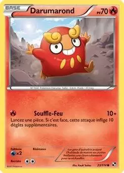 Pokémon Série Noir et Blanc - Darumarond