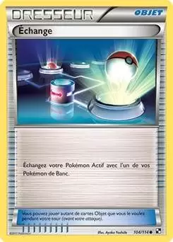 Pokémon Série Noir et Blanc - Échange