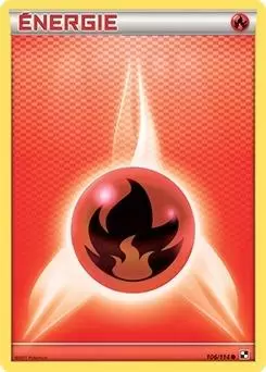 Pokémon Série Noir et Blanc - Énergie Feu