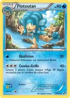 Pokémon Série Noir et Blanc - Flotoutan