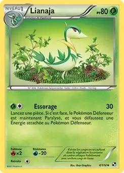 Pokémon Série Noir et Blanc - Lianaja