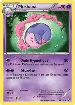 Pokémon Série Noir et Blanc - Mushana