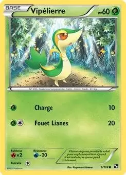 Pokémon Série Noir et Blanc - Vipélierre